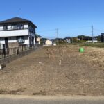 ひたちなか市道メキ売地！115.25坪！コンビニまで徒歩10分、スーパーまで車で3分！